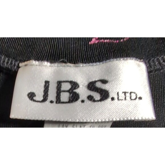 JBS LTD Top Metallic Pink Sparkle Cowl Neck/Back Vintage Size XL Holiday Festive - Picture 3 of 16